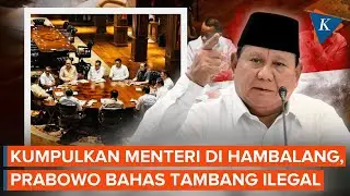 Panggil Mendadak Sejumlah Menteri ke Hambalang, Ini yang Dibahas Prabowo