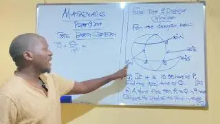 2025 Earth Geometry Maths P1 //Time & Distance Calculations