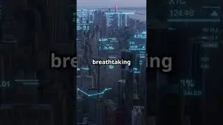 AI Architect: Building a Sky City in the Clouds . #aianimation #robot #visualfuturist #aishorts
