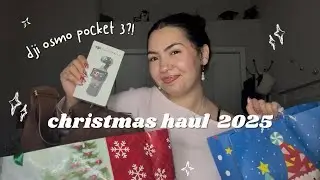 what i got for Christmas 2025 | haul + dji osmo pocket 3?!