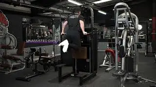 Endura Fitness Pro Select Assisted Chin Dip Machine