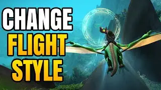 World Of Warcraft &ndash; How To Change Flight Style | Change Skyriding To Steady Flight In WoW