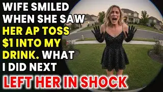 Wife Smiled When She Saw Ap Toss $1 Into My Drink. What I Did Next Left Her in Shock, Audio Story