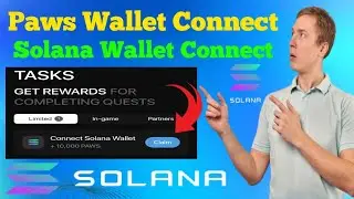 How to Connect Solana Wallet l Paws main Solana wallet kis tarah Connect kre l Paws Connect Phantom