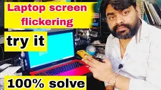 How to Fix Screen Flickering or Flashing Screen in Laptop Windows 10 Easily 2025
