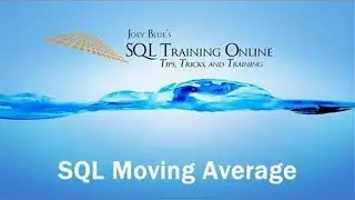SQL Moving Average - SQL Server Training, Subquery, Datediff, Dateadd  2019