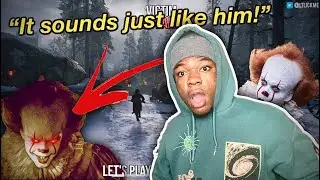 PENNYWISE VOICE TROLLING ON COD @LT.LICKME REACTION‼️🤯(he sounds just like him)
