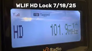 WLIF-FM Baltimore, MD HD Lock From Central PA (7/18/25)