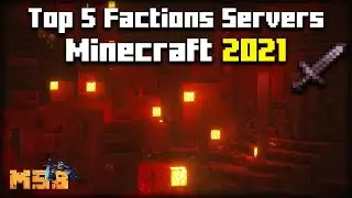 Top 5 Best Factions Servers in Minecraft 2024!