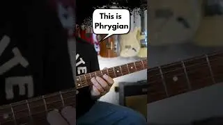 Play the Phrygian Scale Quick and Easy on Guitar | Free Chart Link in Description 🔥#shorts