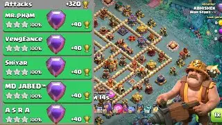 Legend league🔴attacks |QC+SuperHybrid | Clash of clans | super miners