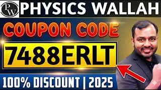 ​PW Coupon Code 2026: Get Maximum Discount on ALL Batches (Live Proof)​​ #