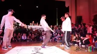 FSTV l Juste Debout UK 2014 l Popping l Semis l Malcom & Omoi vs Ramelle & Louis