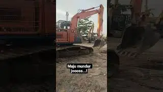 Test tenaga excavator hitachi#alat#excavator#hitachi#BudiTutorial-w6j