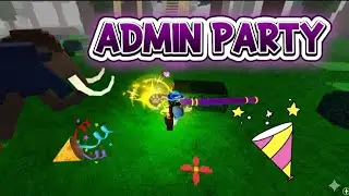 ADMIN PARTY in 99 nights in the Forest Roblox 💥🎉