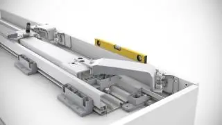 InLine XL sliding door system  Preparation, installation and adjustment