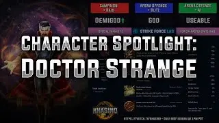 DOCTOR STRANGE: Character Spotlight - MARVEL Strike Force