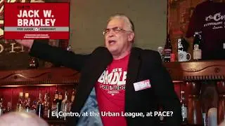 Mike Ferrer delivers  powerful speech about Jack W. Bradley for Judge