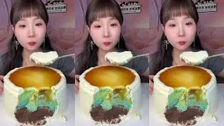Eat Matcha Chocolate, Mint, Thousand Layer Honey Popsicle Cake, Full-Belly Dessert