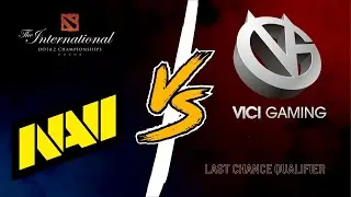 [Game2] NAVI vs VG TI11 Last Chance Qualifier