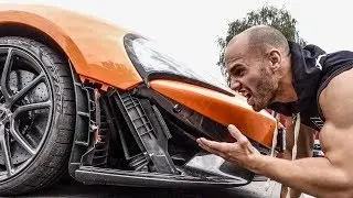 Bei 317 Kmh - McLaren fällt auseinander!