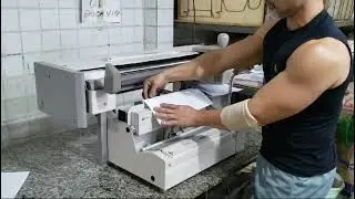 Encadernadora Hot Melt Manual Brochuras Livros e Cadernos( Cola Quente )