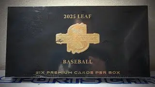 2025 Leaf Spectacular Box Break! Box 1 of 2: Sweet cards!