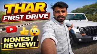 Mahindra Thar First Drive Review 🚙 | Power, Comfort & Real Feel”             #viral #thar #trending 
