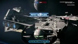 Fondor Shipyards Defense - Galactic Empire | Starfighter Assault Gameplay | Star Wars Battlefront 2