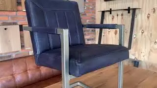 Lederstuhl BL178N [STEELWOOD INTERIOR] #freischwinger