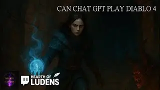 Diablo 4 character with AI #gaming #diablo4 #chatgpt #aicompanion #streaming #aigameplay #rpg