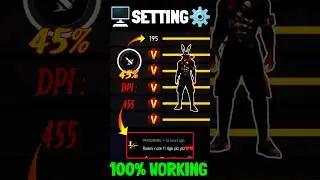 New Settings ⚙️| Redmi Note 11 📲 Sensi + Dpi || 2024 Free Fire ⚡ Highlights