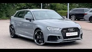 2018 Approved Used Audi RS3 Sportback 2.5 TFSI quattro 400 PS S tronic | Stoke Audi