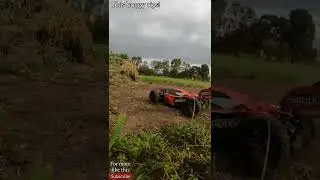 Off-roading RC Car. 1/8th scale Team Corally Radix 6 RC Buggy. 🏎💨 #shorts #rc #offroad