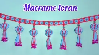 How to make macrame toran (New)