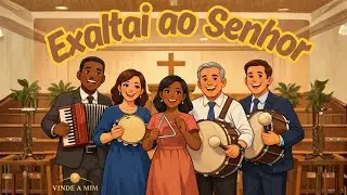 Exaltai ao Senhor | Corinho Animado Cristão para Louvar a Deus