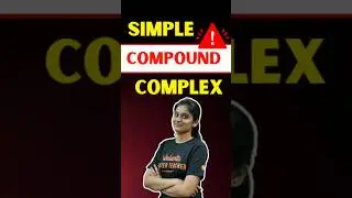 11th English Simple Compound Complex sentences #publicexam2025 #englishgrammar