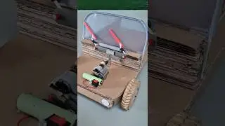 Do car windshield wipers work like this? #DIY #CarModel #Engineering