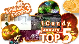 TOP 5 BEST LOOKING LEVELS | JaN 2016 LBP3 #LBPiCandy