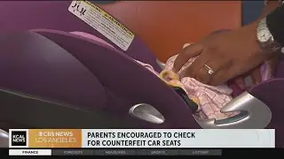 Buyer's beware: Counterfeit child car seats are on the rise