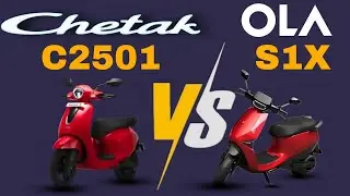 CHETAK C2501⚡VS⚡OLA S1 X 3 KW Full comparison price range speed