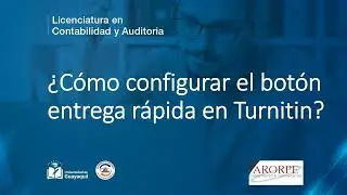 Cómo configurar el botón de entrega rápida en Turnitin