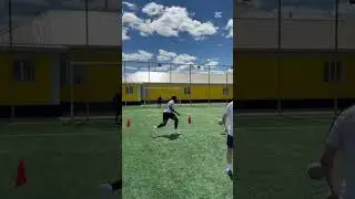 𝐓𝐰𝐨 𝐓𝐨𝐮𝐜𝐡 𝐒𝐡𝐨𝐨𝐭𝐢𝐧𝐠 𝐂𝐡𝐚𝐥𝐥𝐞𝐧𝐠𝐞 ⚽️ 🚀  Челлендж на удары в два касания ⚽️ 🚀