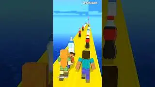 bantu steve pilih hadiah bagus buat Alex #minecraft #roblox #shorts
