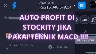 PAKE TEKNIK MACD AUTO PROFIT?‼️