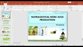 Noni Juice Production 3, Dr. Khine Zar Linn