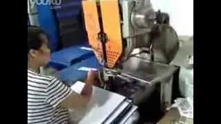 Automatic Level Arch File making machine (Step 8  Rivet Attaching Machine)
