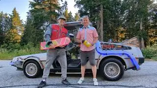 DeLorean Time Machine at Vancouver / Cypress Mountain Car Meet