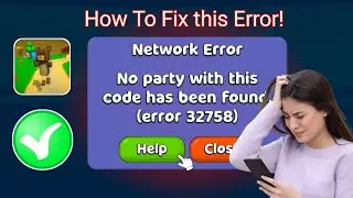 How To Fix Super Bear Adventure Error 32758 | Network Error Problem Solved 