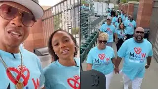 BBD's Ron Devoe & Wife Shamari Host The 7th Annual Married 4 Life Couples Walk! 💍